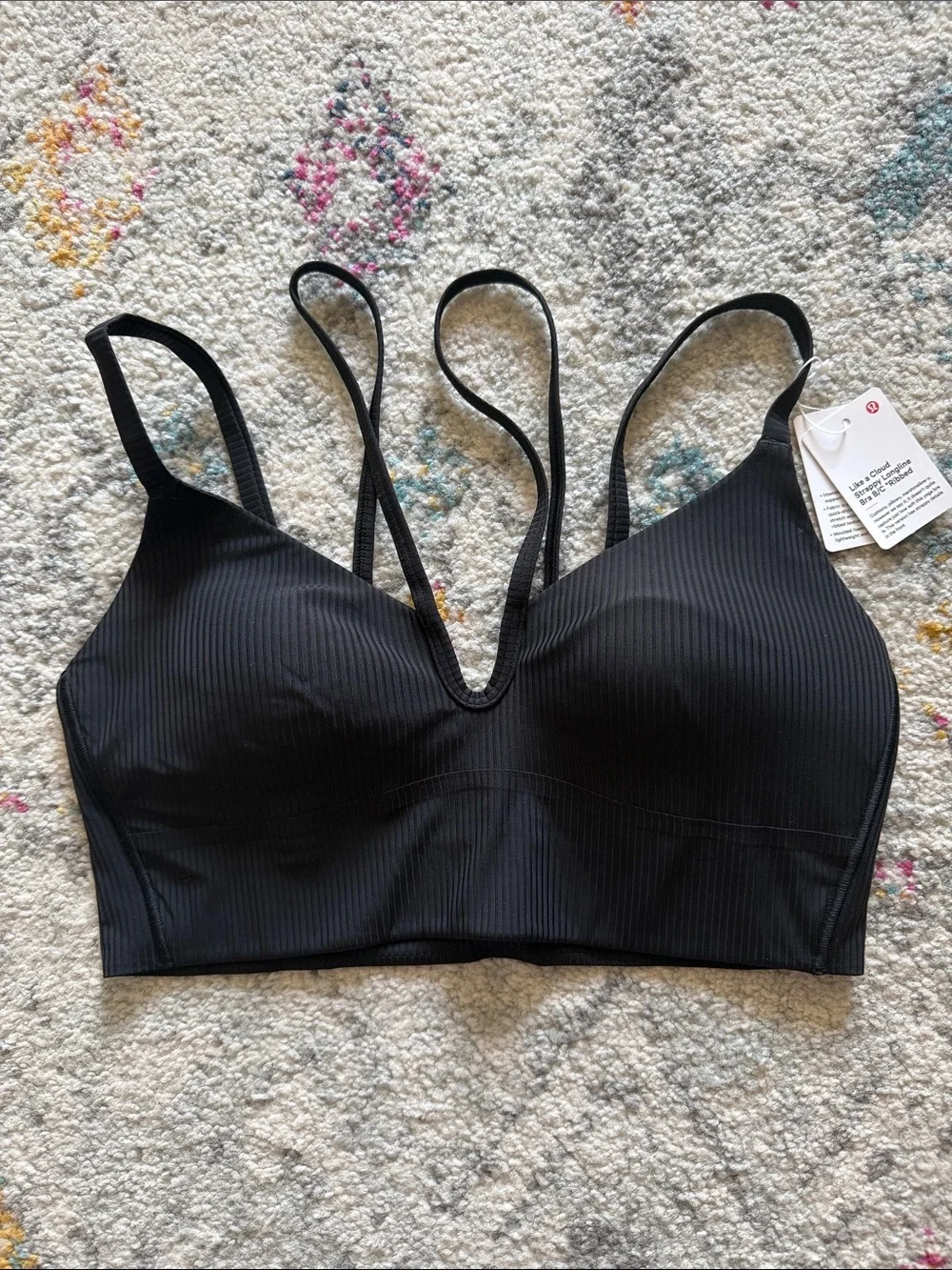 Lululemon Like a Cloud Strappy Longline Bra NWT
